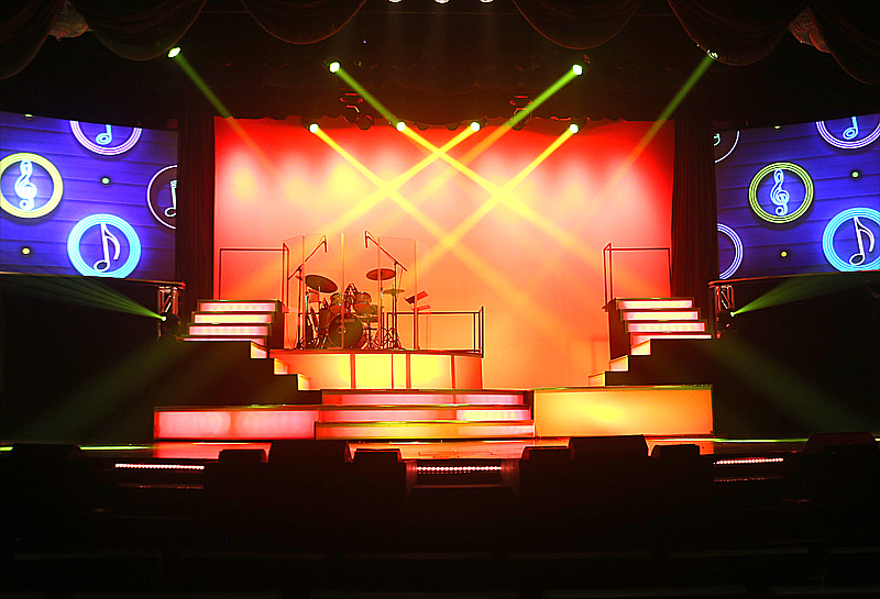 Seating Layout at the Americana Theater
