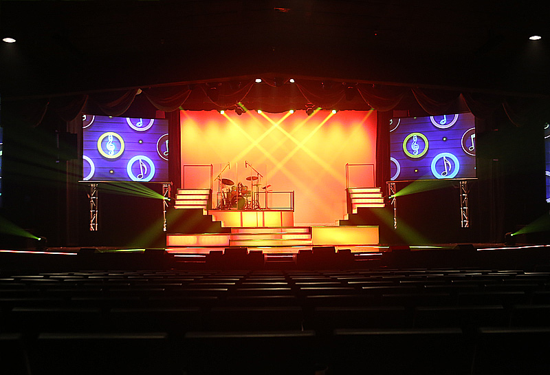 Seating Layout at the Americana Theater